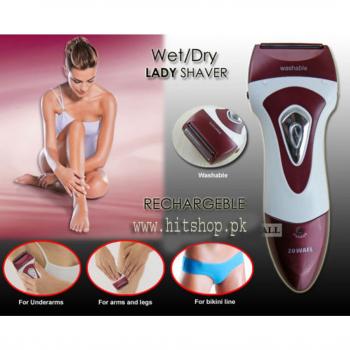  Zowael Rechargeable Wet and Dry Lady Shaver - Personal Care - Best Price in Pakistan - HitShop.pk
